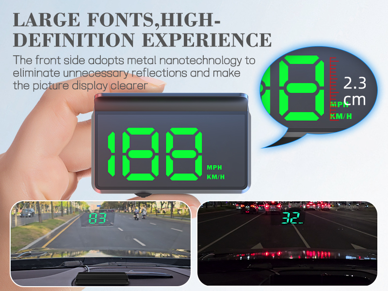 digital speedometer for car,speedometer for car,heads up display for cars,digital speedometer