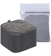 SINLAND Microfiber Face Washcloths Soft Facial Cloth Makeup Remover Cloth for All Skin Types Abso...
