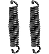 PMIIO Porch Swing Springs Hammock Chair Spring Hold up to 1600lbs Heavy-Duty Chrome Springs for H...