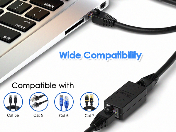 RJ45 Coupler Ethernet Extender Connector