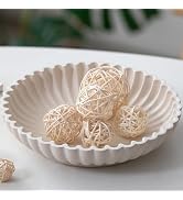 Hanobe Decorative Centerpiece Bowl Decor: Large Fruit Bowls for Home Dinning Kitchen Counter Resi...