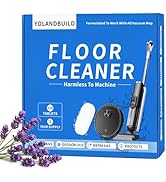 YoLandBuild Deep Cleaning & Deodorizing Solution 120-pack, Designed for Tineco and Roborock, Comp...