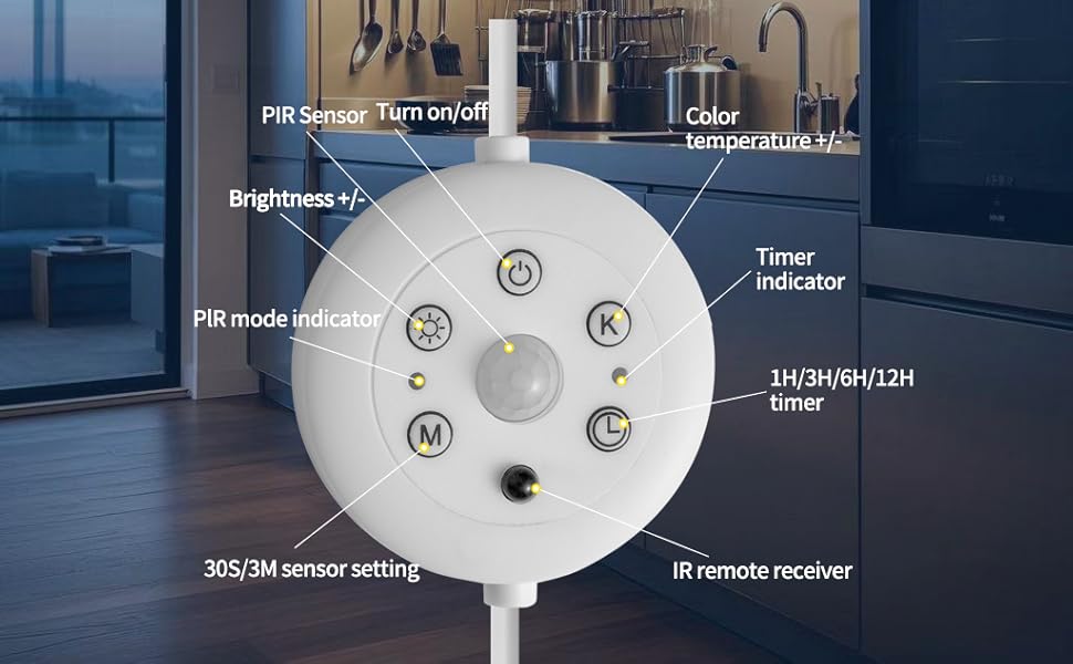 motion sensor under cabinet light,sensor light indoor,magnetic led light bar