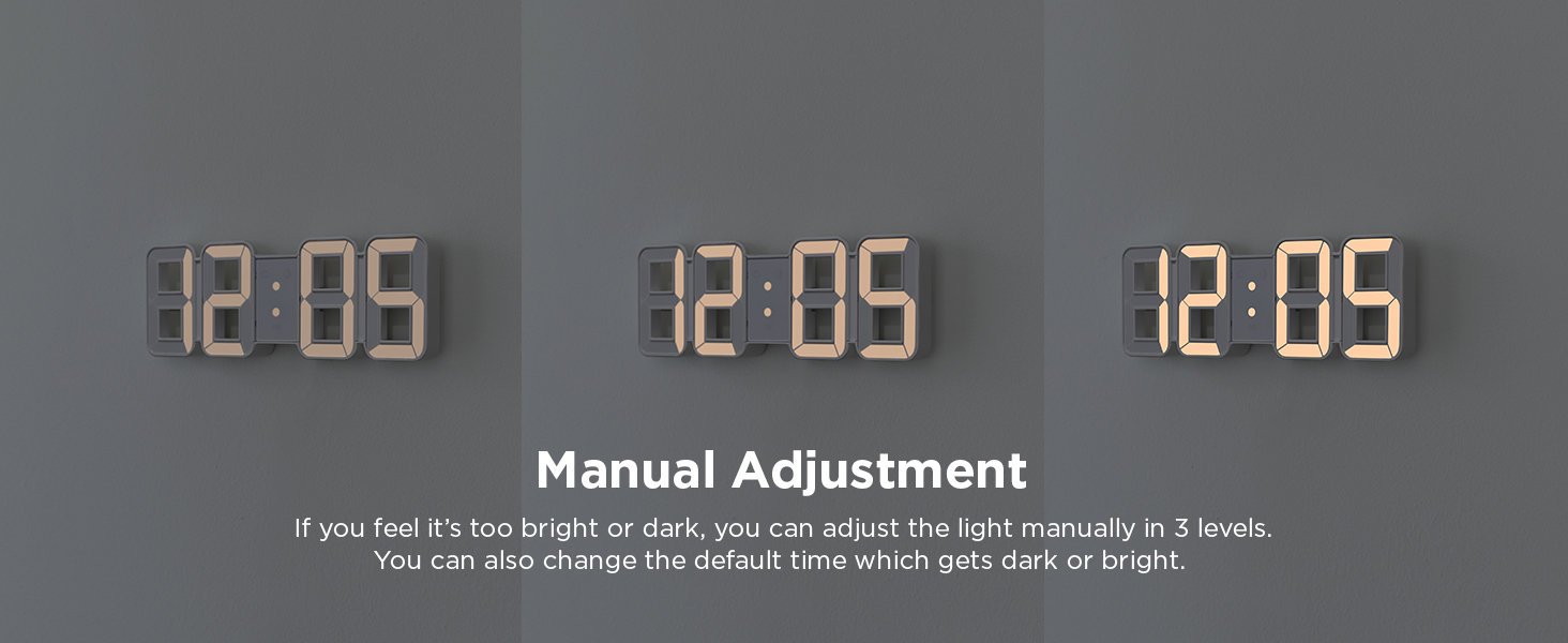 Manual Adjustment