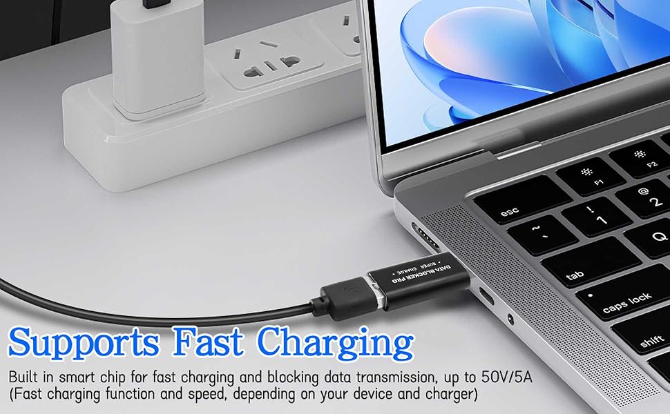 USB A to USB A Data Blocker – Charge Only Adapter Data Blocking Defender