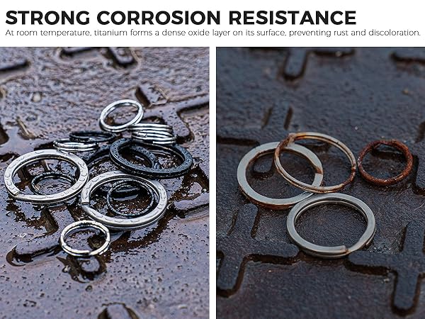 titanium keychain