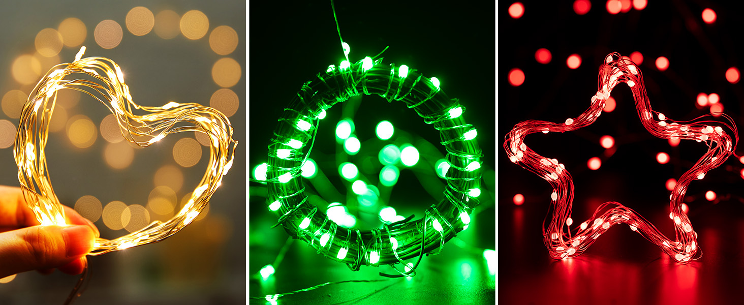 33ft Color Changing Fairy String Lights