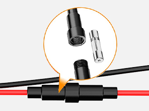 Nilight Motorcycle Dual USB Charger SAE to USB Adapter