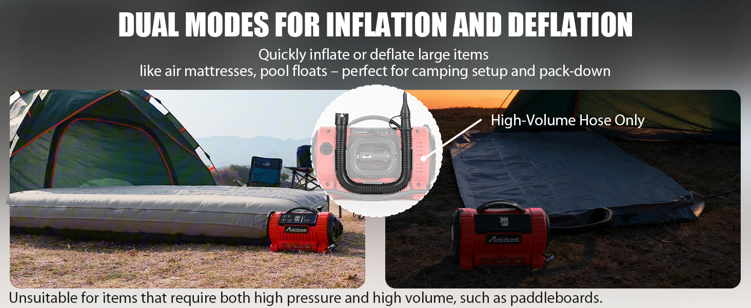 DUALMODES FOR INFLATION AND DEFLATION