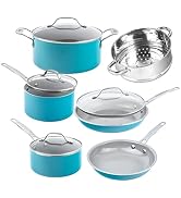 Gotham Steel Nonstick Pots and Pans Set Non Stick frying Pan kitchen cookware set stainless cooking