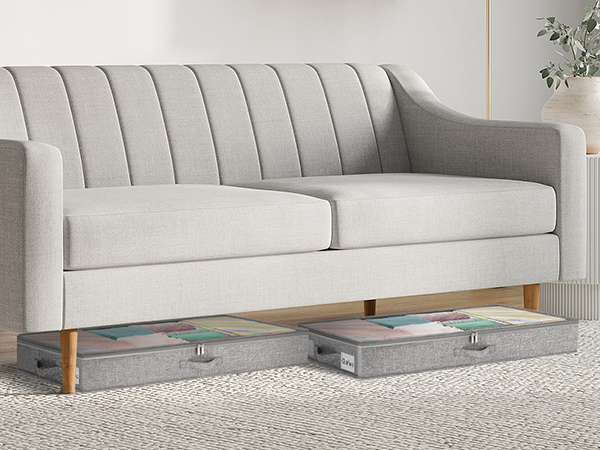 Under couch storage