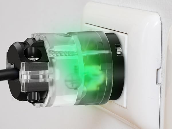 Lighted Straight Blade Plug & connector