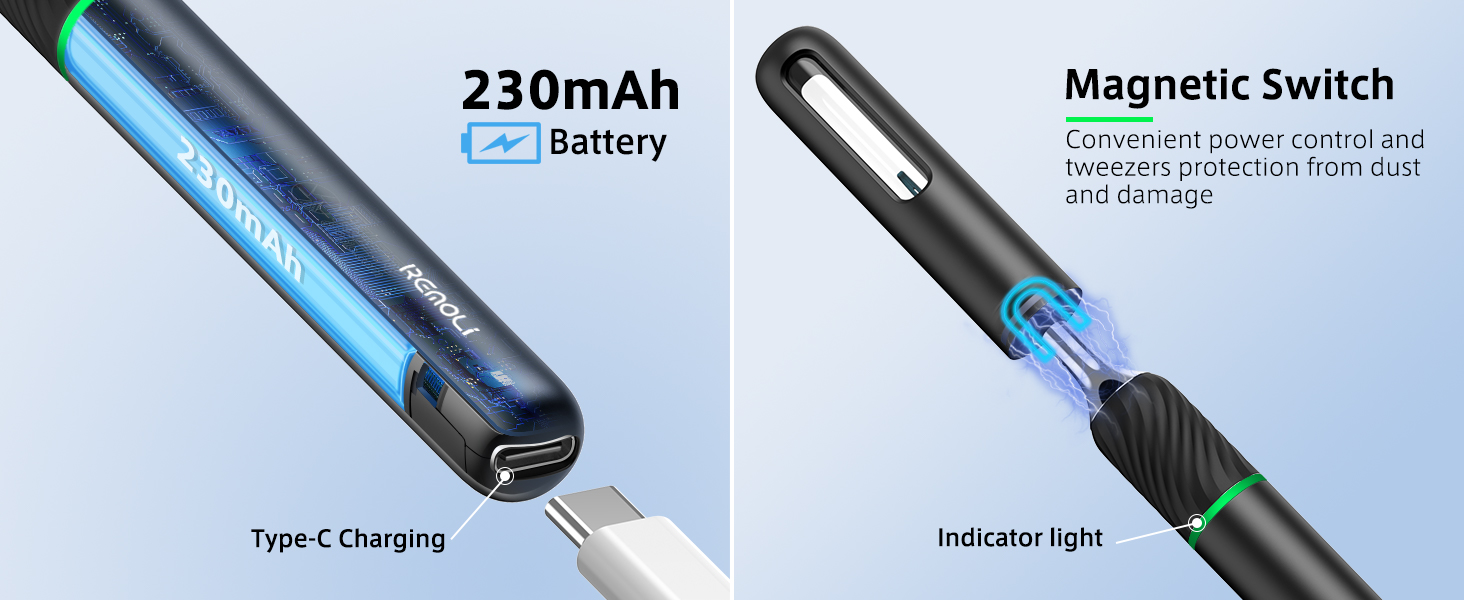 Powerful Battery& Switch