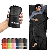 JAICOM Sleeping Bag Liner, Travel Sheets & Adult Sleep Sack, Ultralight and Portable Summer Sleep...