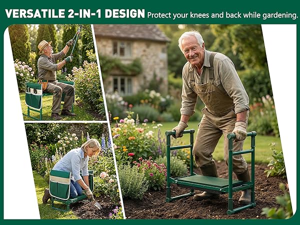 Rifpod Garden Kneeler and Seat Green