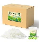 NORVENCE Soy Wax for Candle Making, Natural Soy Wax Flakes 40lb, Premium Candle Wax for DIY Candl...
