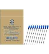 MengRan Mini D1 Ballpoint Ink Pen Refills for Twist Pens, Compatible with Swarovski Pen Refills (...
