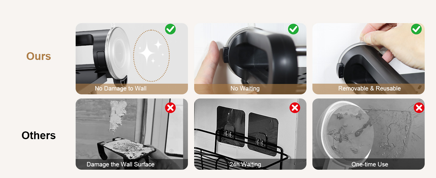 suction shelf