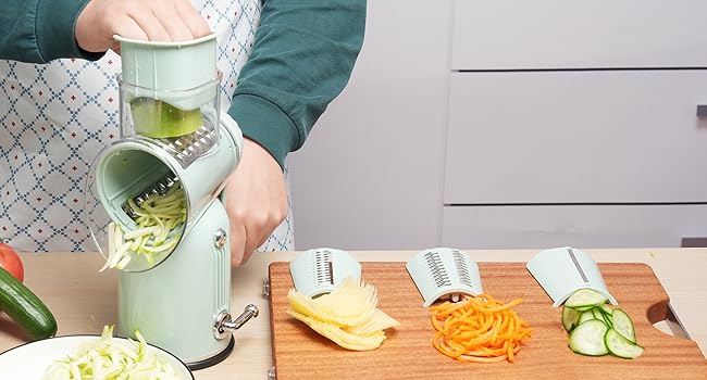 Grater for Kitchen: For vegetable Julienne, Slicing and Grinding