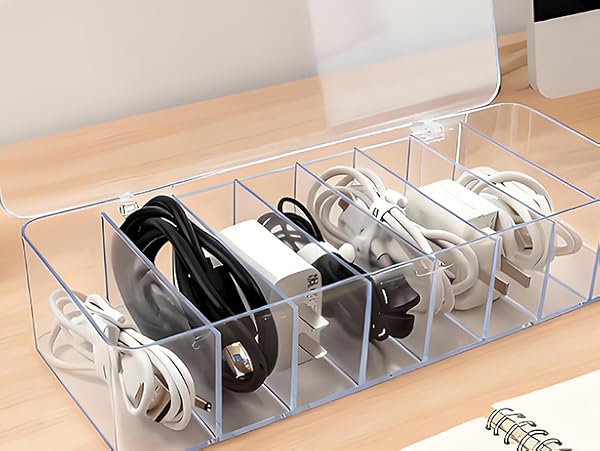 4 Pack Cable Storage Organizer