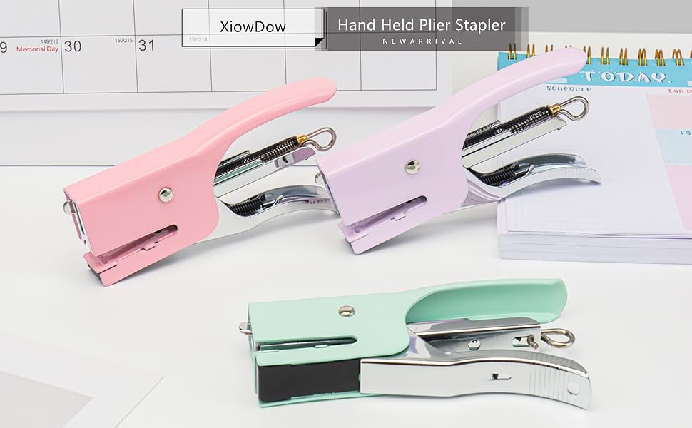 hand held plier stapler