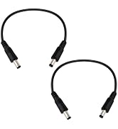IMIYORE DC5.5x2.1mm 12V Male to Male Cable 18AWG Male to Male Extension Cable 12V Emergency Power...