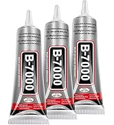 B7000 Jewelry Glue for Jewelry Making, FITTDYHE 3PCS 50ML/1.69 fl oz Clear Glue Rhinestone Clear ...
