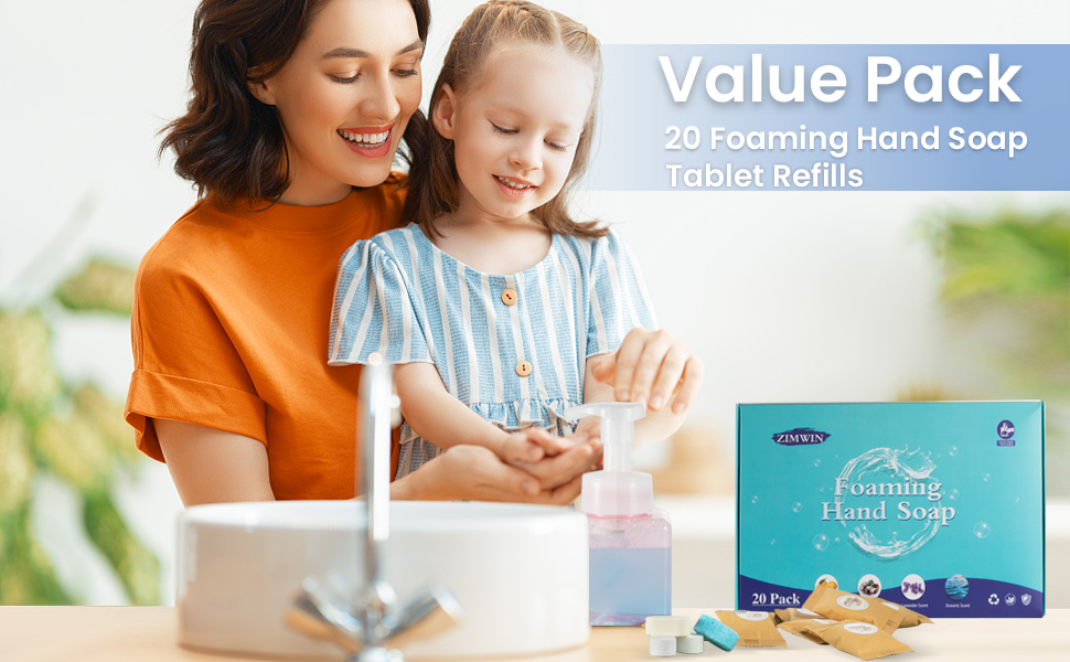 Foaming Hand Soap Tablet Refills