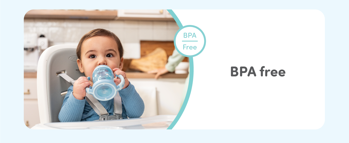 nuk first choice learner straw cup sippy spill leak proof leak proof toddler cup bpa free 9 months