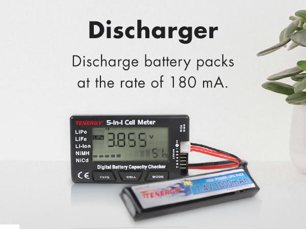 5-in-1 battery pack discharger