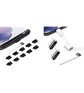 PortPlugs USB C Dust Plugs (2 Pack) and USB C Port Plug (10 Pack)