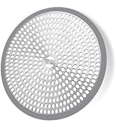 LEKEYE Shower Drain Hair Catcher/Strainer/Stainless Steel and Silicone