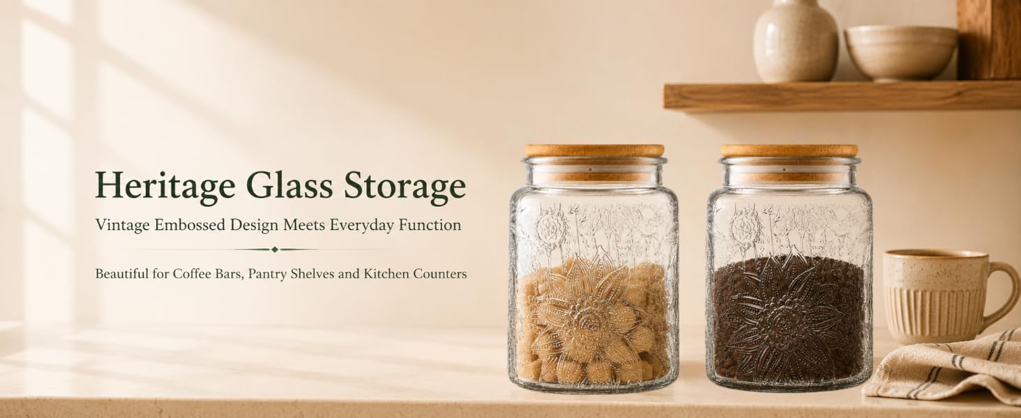 Glass Storage Jar