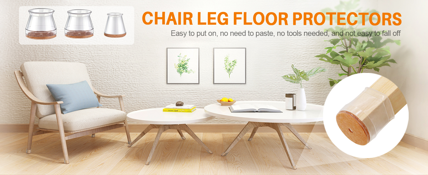 chair leg floor protectors