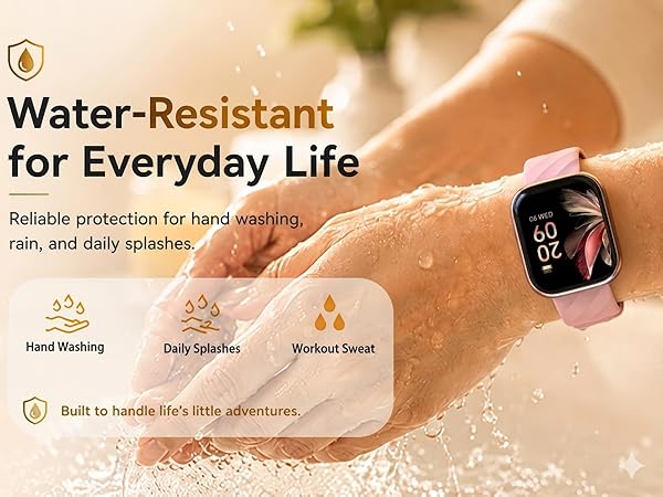 fitness watch with IP67 waterproof