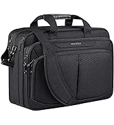 KROSER Laptop Bag Expandable Lightweight Briefcase for 17.3" Laptop Premium Business Work Bag Wat...