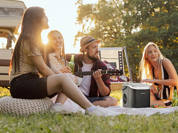 EUHOMY Countertop Ice Maker