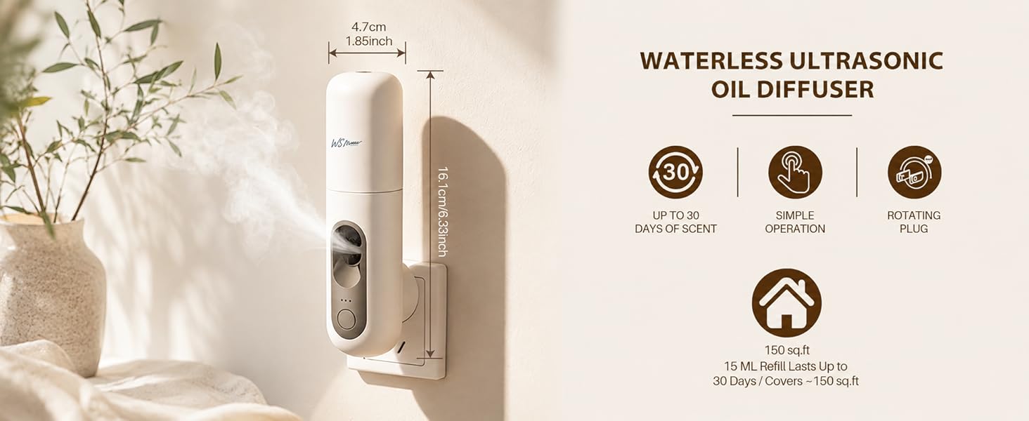 waterless Ultrasonic oil Diffuser