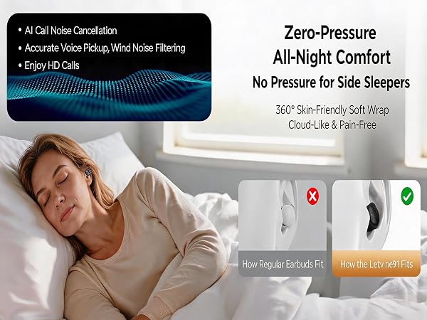 sleep headphones sleep earbuds for side sleepers sleeping headphones side sleeper earbuds
