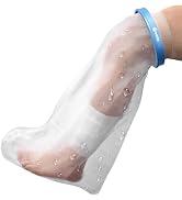 Conkote Adult Waterproof Leg Cast Cover for Shower & Bathe, FSA or HSA Reusable 26" x 17" Soft Ca...