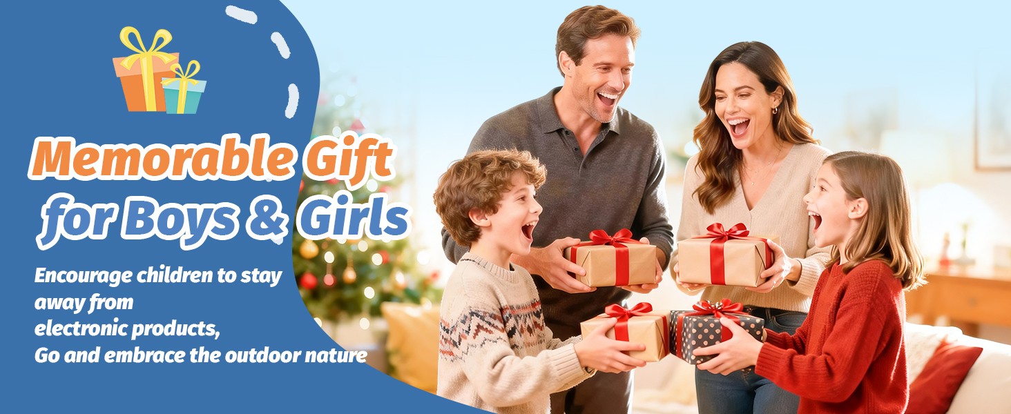 gift for boys and girls 5-8 to get kids off electronics and embrace outdoor nature