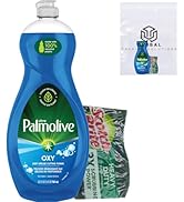GLOBAL PACKING SOLUTIONS Ultra Oxy Degreaser Dish Soap, 32.5 Fl Oz, bundled with Heavy Duty Scotc...