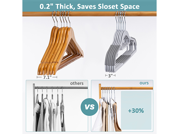 space saving hangers