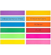 Hygloss Products Bright Sentence Strips - Great for Arts and Crafts, Decorations, Classroom Activ...