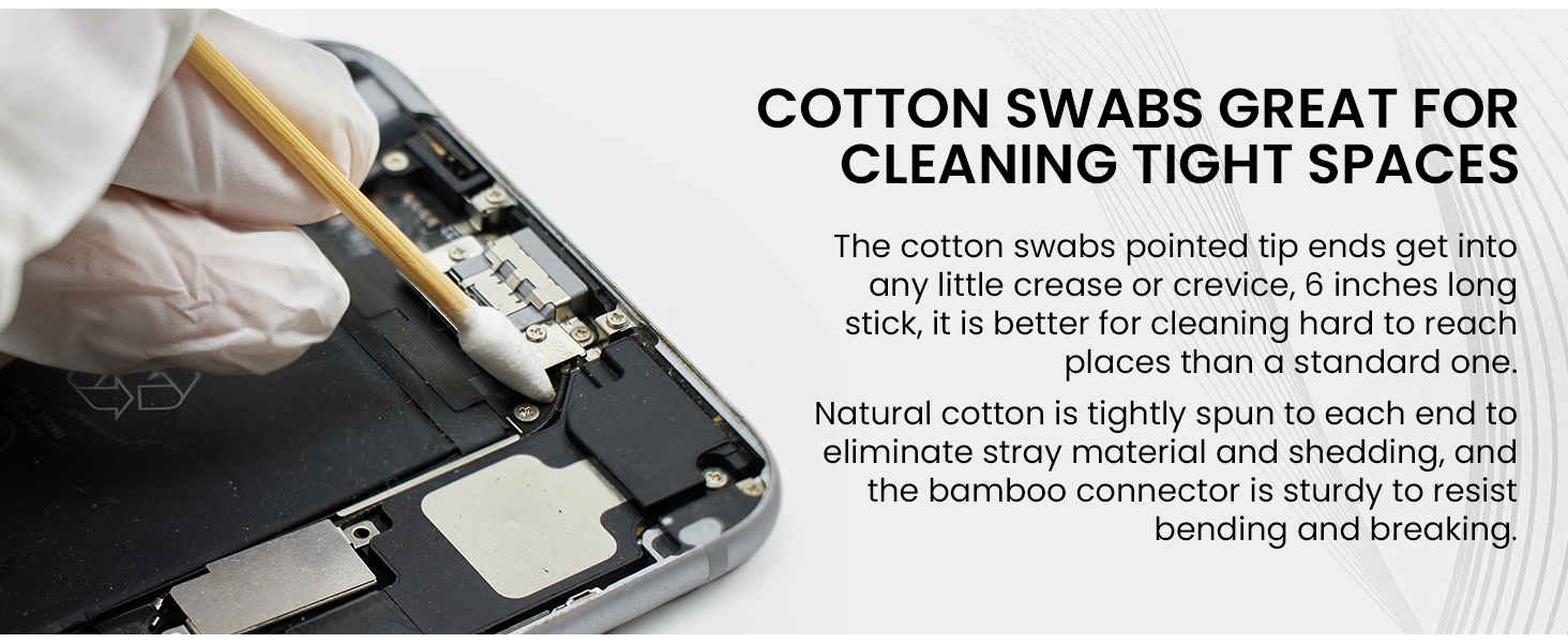 gun cleaning swabs