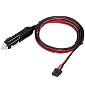 SinLoon 6.5ft Cigarette Lighter Male to XT60 Female,Cigarette Lighter Cable,for Car Inverter Tire...