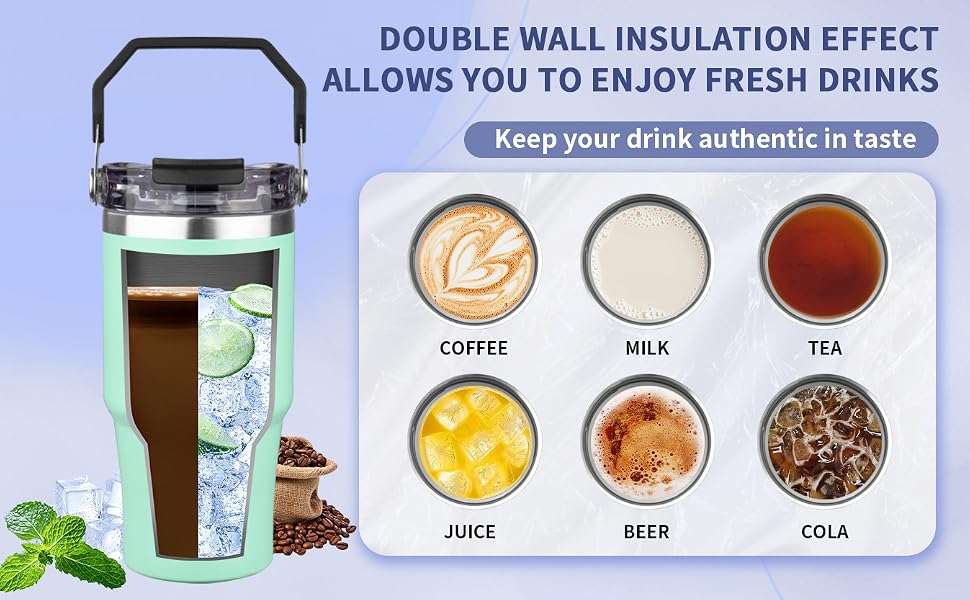 vacuum insulated coffee tumbler