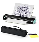 Itari M08F Wireless Tattoo Stencil-Printer - Tattoo Transfer Machine Thermal Copier with 10pcs Tr...