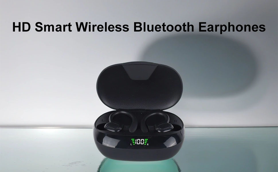 Écouteurs sans fil Bluetooth HD Smart Noise Cancellation