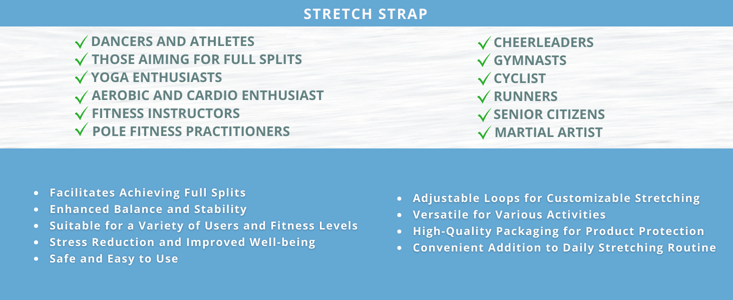 stretch strap for ballet
